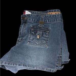 Mudd Blue Denim Shorts